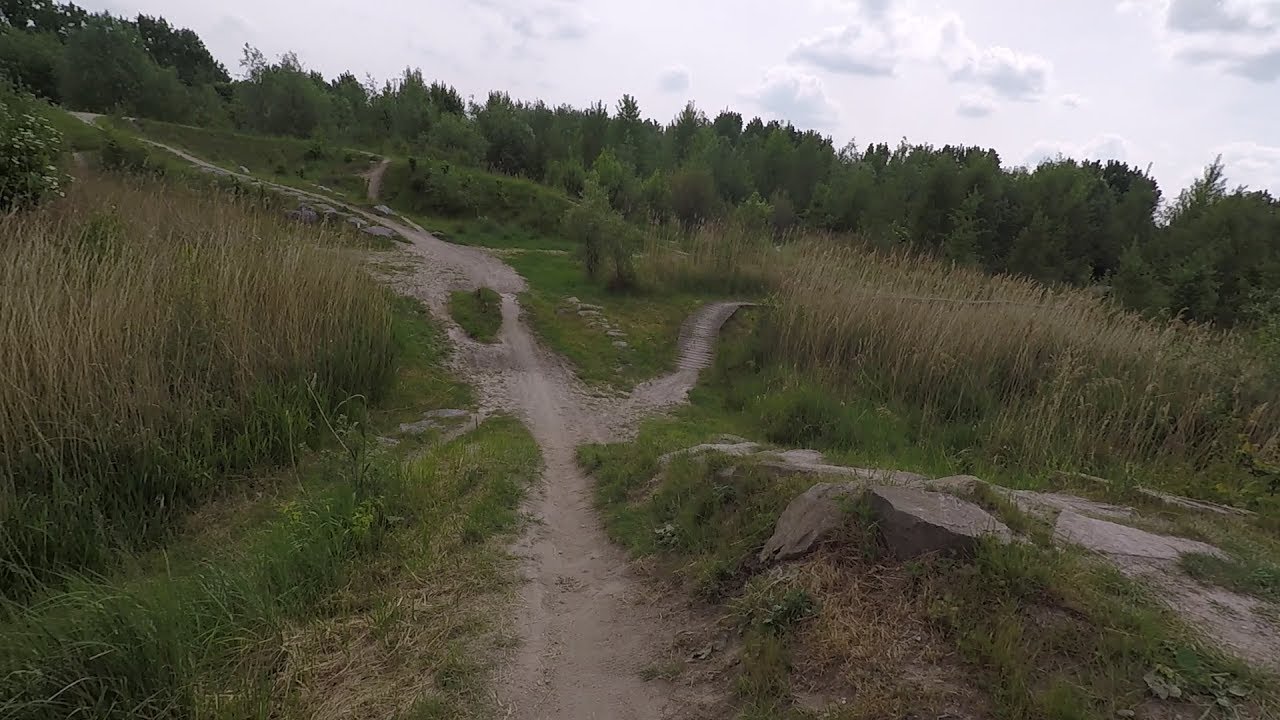 Mtb Broekpolder Vlaardingen Technisch parcours route rood