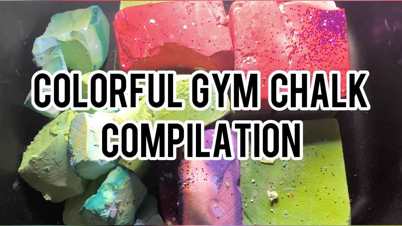 Colorful Gym Chalk Compilation