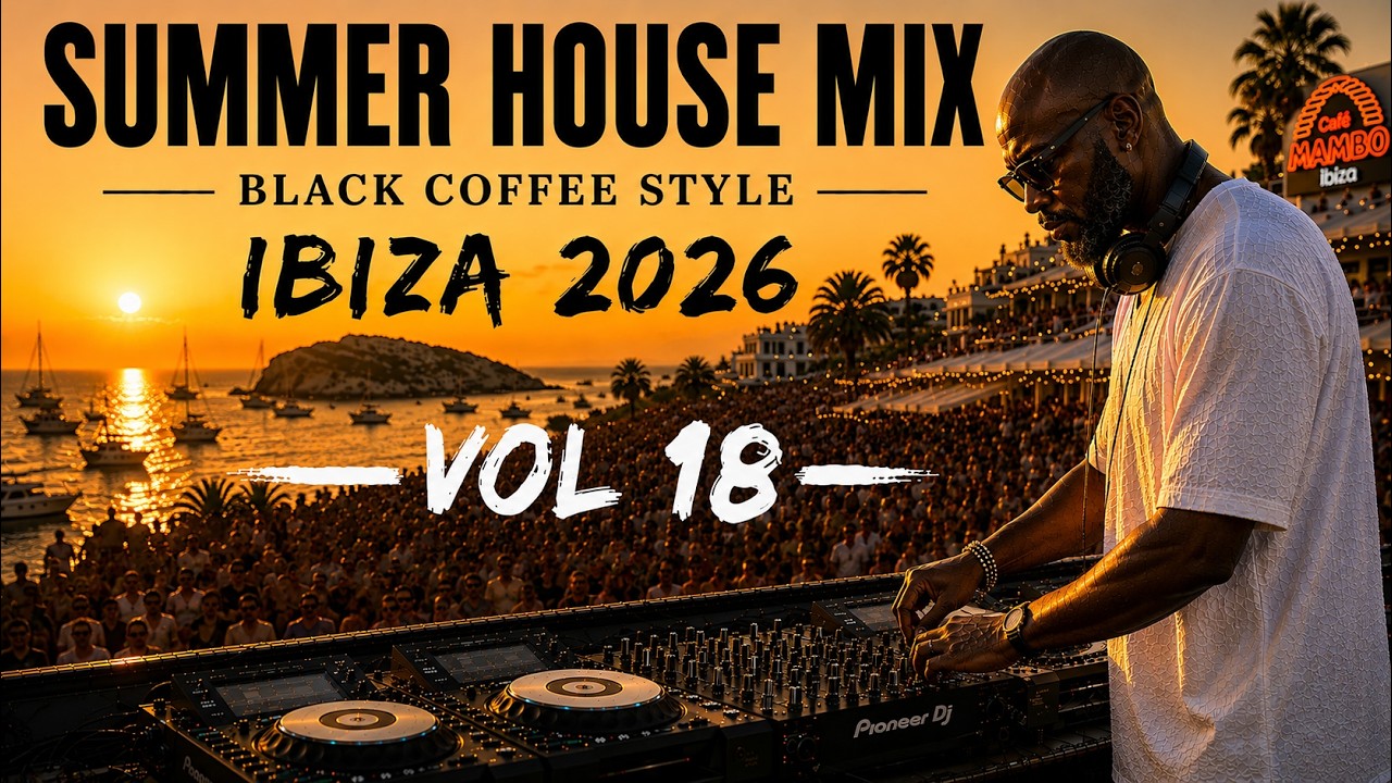 AFRO HOUSE 2026 | Summer House Mix | Deep Melodic & Hypnotic Set 🔥 Black Coffee Style Vol. 18