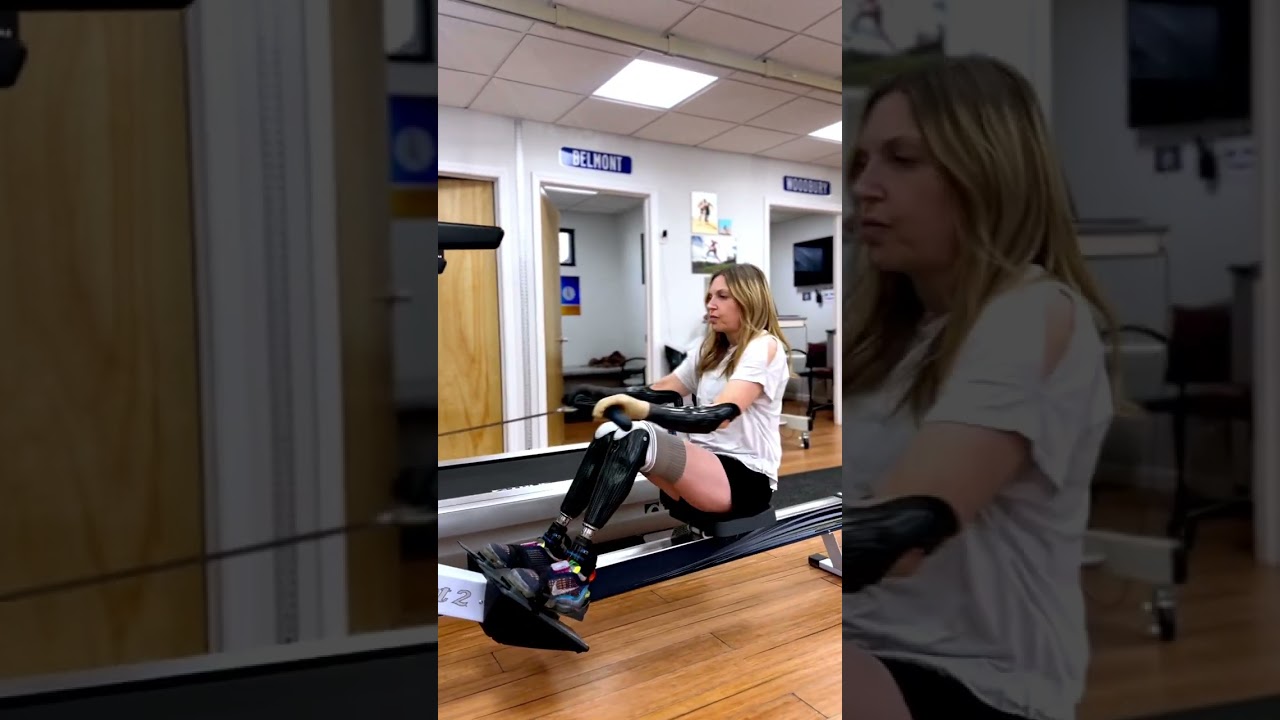 Ilysa: Quad Amputee Working Out with Prosthetics