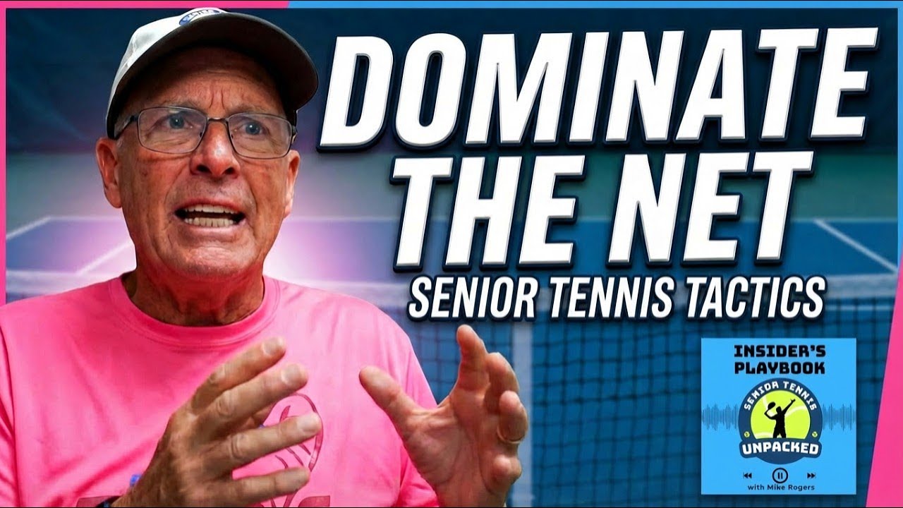 Senior Tennis Domination: Volley & Net Play Tactics That Win Matches | Mark Vines