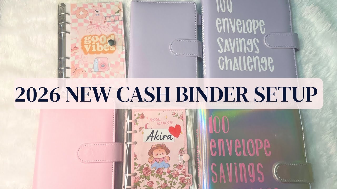 2026 NEW CASH BINDER SETUP| Cash Envelope System