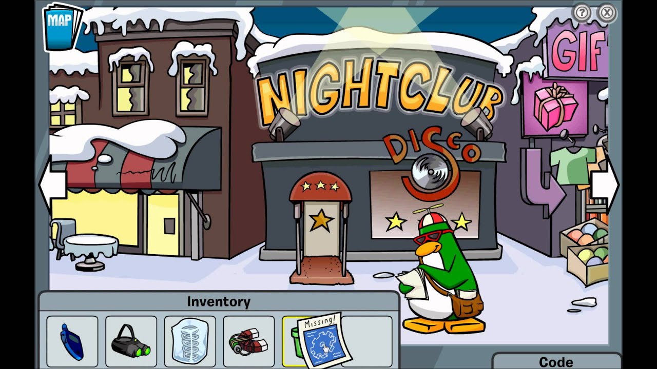 Club Penguin PSA Mission #7 Clockwork Repairs
