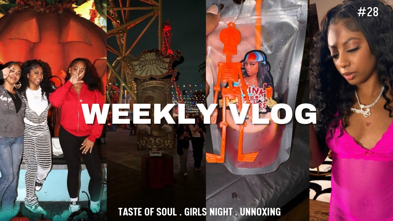 VLOG | Knotts Scary Farm + P.O Box Unboxing + Still outside