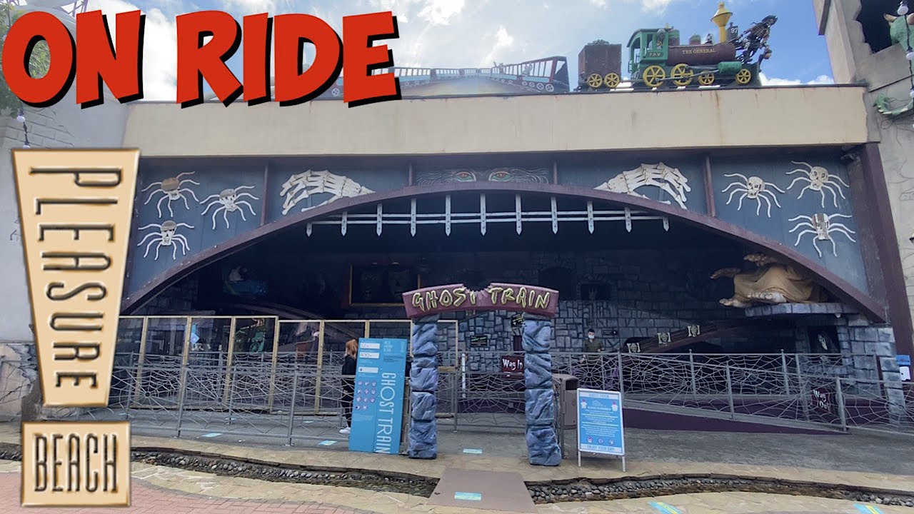 Blackpool Pleasure Beach Ghost Train On Ride POV 2021