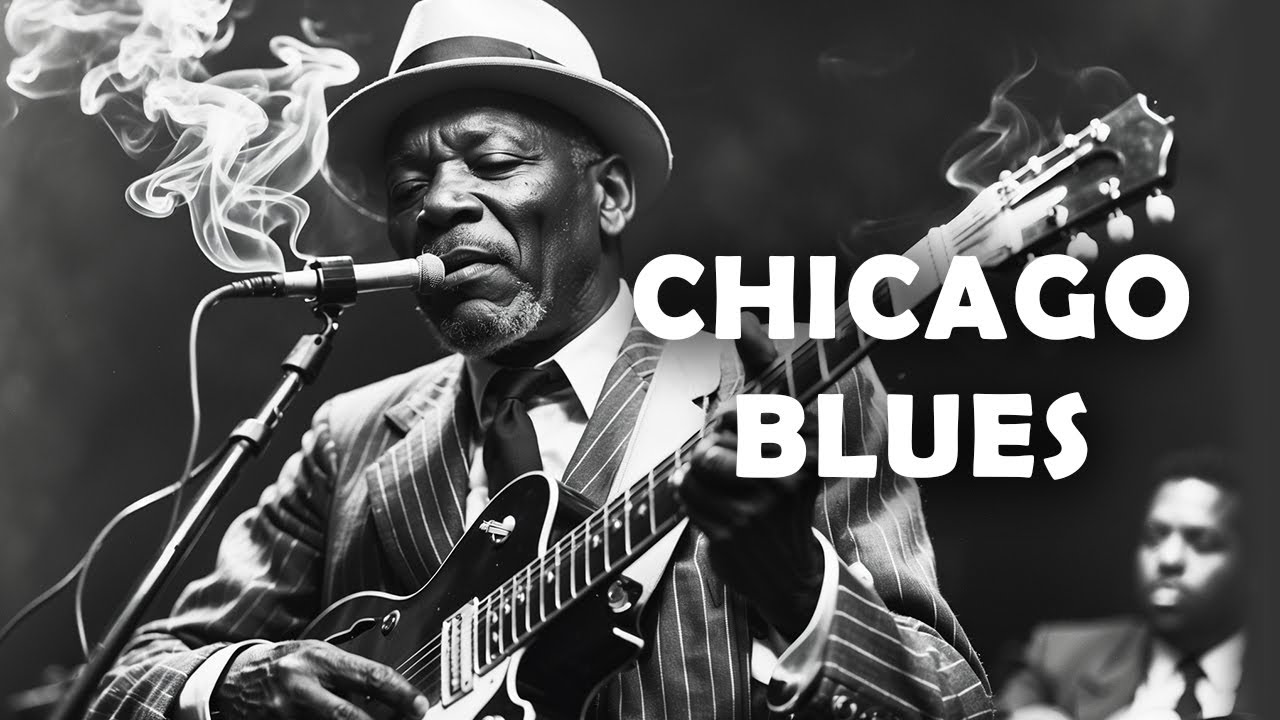 Best Slow Chicago Blues Collection - Chicago Blues Music - Mixtape #024 | Electric Night 87