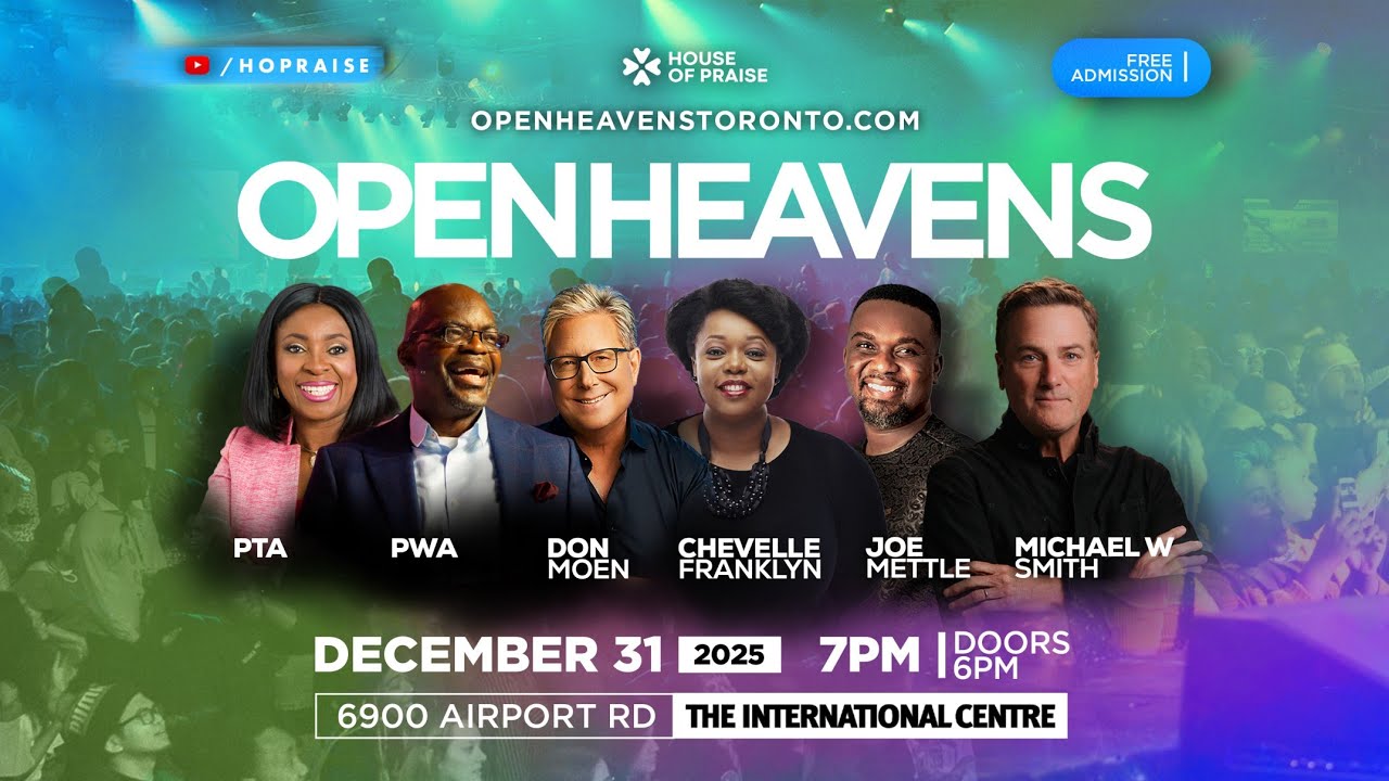 Open Heavens Toronto 2025: PART 1 |Michael W. Smith, Don Moen, Chevelle Franklyn, Joe Mettle