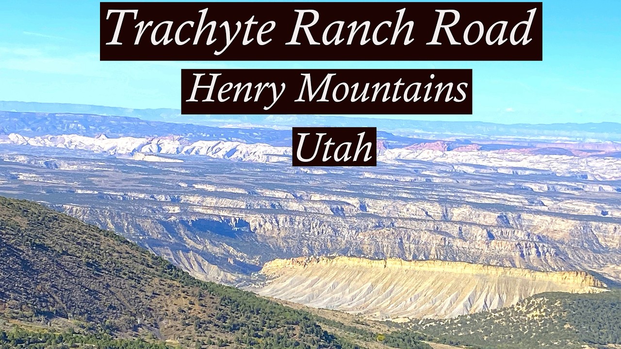 Trachyte Ranch Road - Henry Mountains Utah
