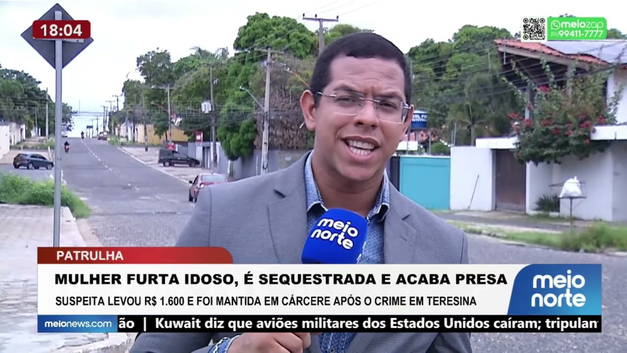 Mulher furta idoso, é sequestrada e acaba presa | Patrulha