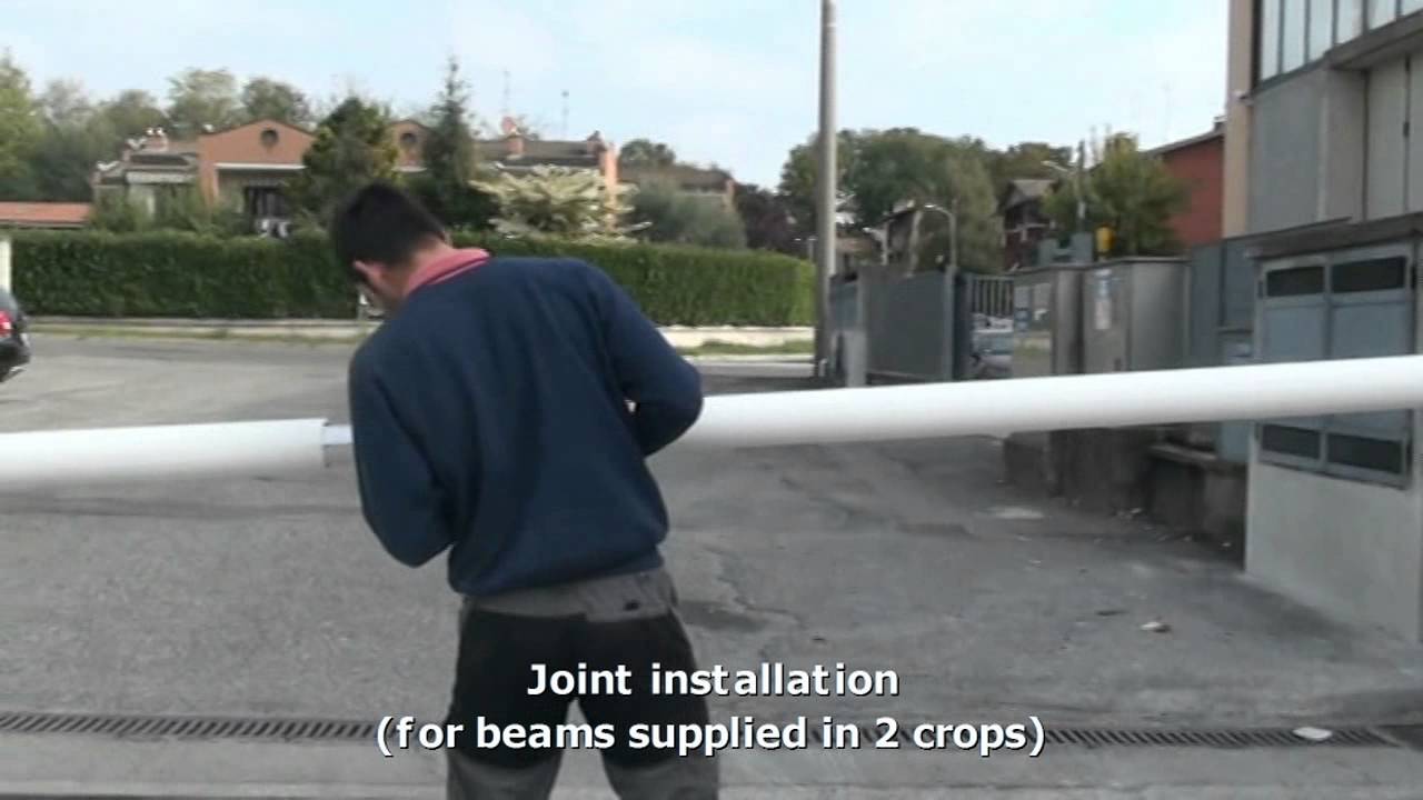 FAAC B680H barrier | Installation
