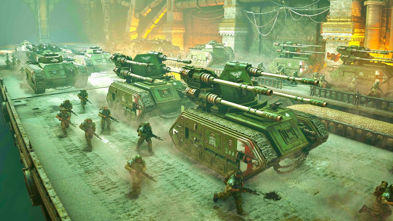 When you play the GERMAN version of Space Marine 2..