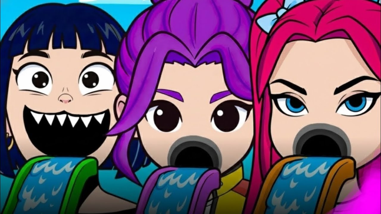 LOS toboganes DE LAS GUERRERAS KPOP🎤💗