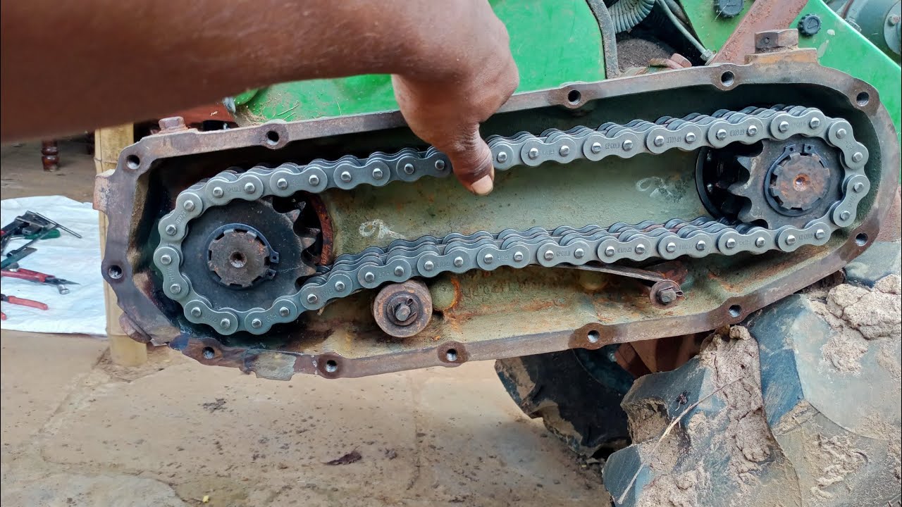 Kirloskar mega t 15 rotavator assembly Rajesh mechanical works PH:6374122867