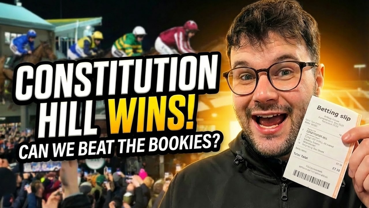 Punting Ponies - CONSTITUTION HILL wins at Southwell!! Can we beat the bookies? My Days Punting!