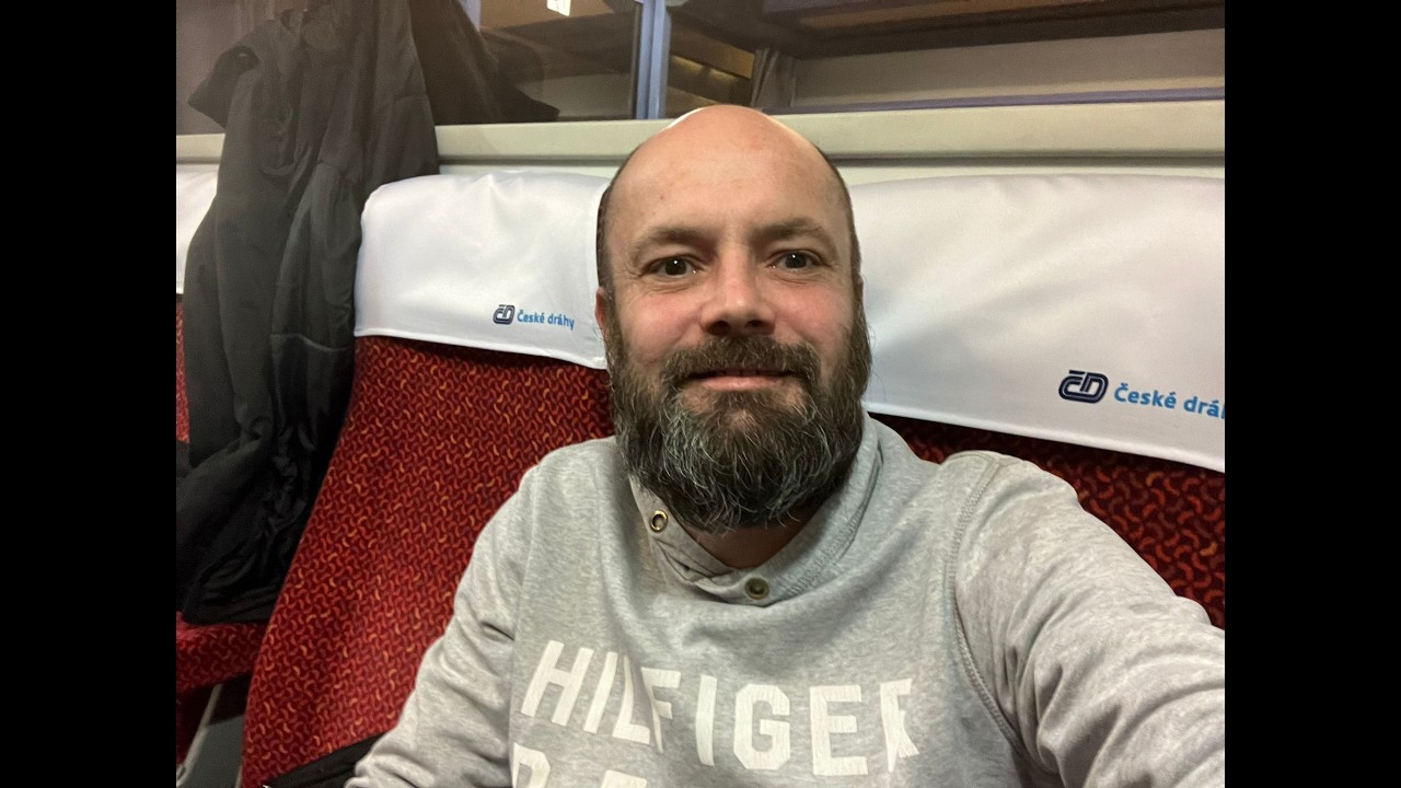 Travelling with Czech Railways, Roudnice nad Labem - Prague Holesovice. A small train journey