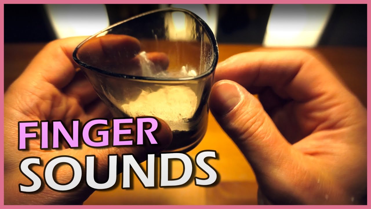 ASMR  • 🖐 Dry Finger Sounds 🖖+ Talcum Powder + Tapping & Plastic Tubes (NO TALKING)