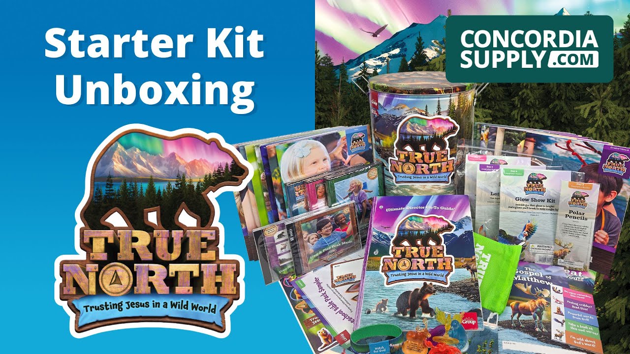 Unboxing the True North VBS 2025 Ultimate Starter Kit from Group Publishing