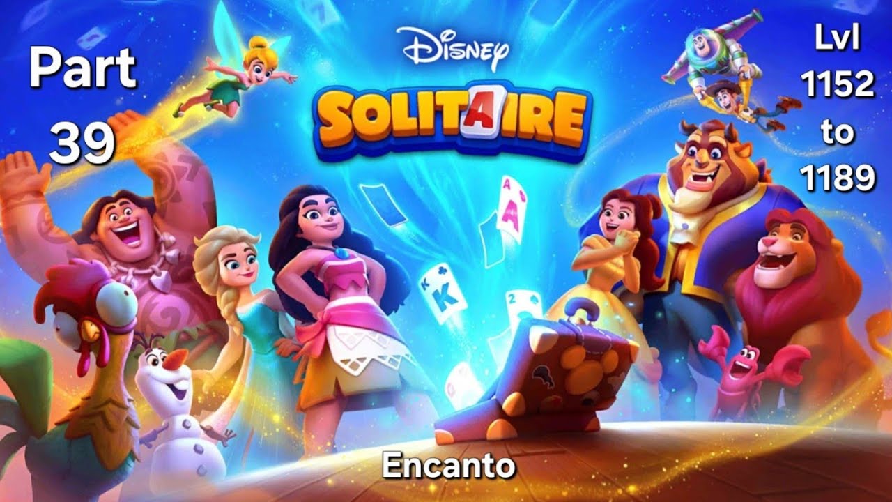 DISNEY SOLITAIRE Part 39 Level 1152-1189