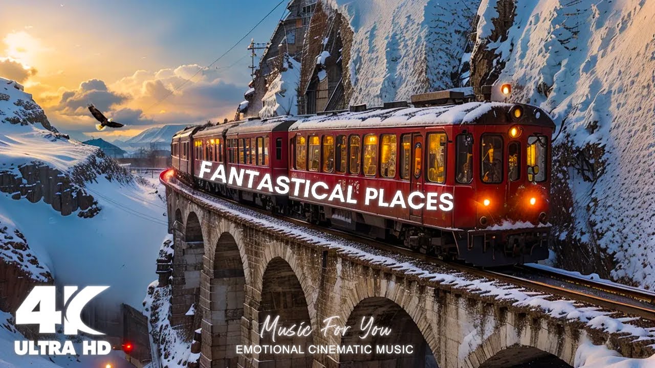 Winter 4K | Most Beautiful Winter Around The World in 4K UHD
