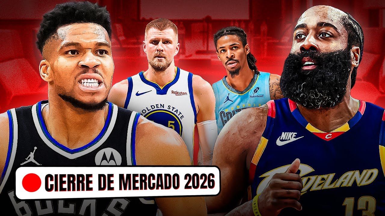 ¡DIRECTO ESPECIAL CIERRE DE MERCADO NBA 2026! Giannis, Morant, Warriors...