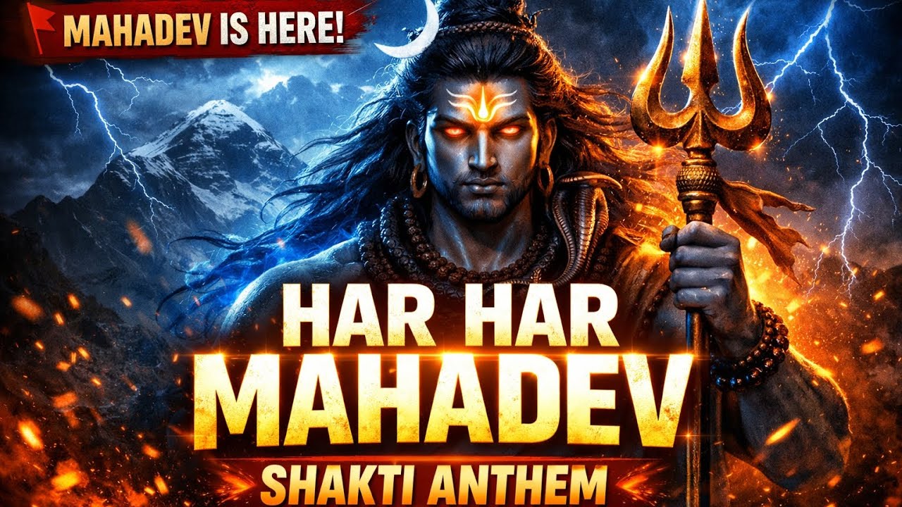 Har Har Mahadev Shakti Song 🔱 | Powerful Shiv Bhajan 2026 | Mahadev Energy Anthem | Bholenath Song