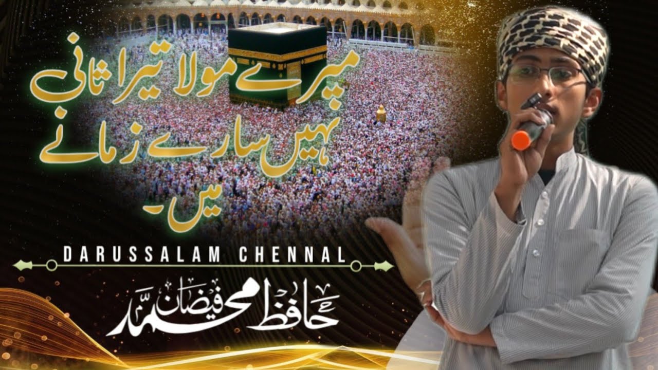 Mere Maula Tera Sani Nahi Sare Zamane Mein || By. Hafiz Mohd Faizan 