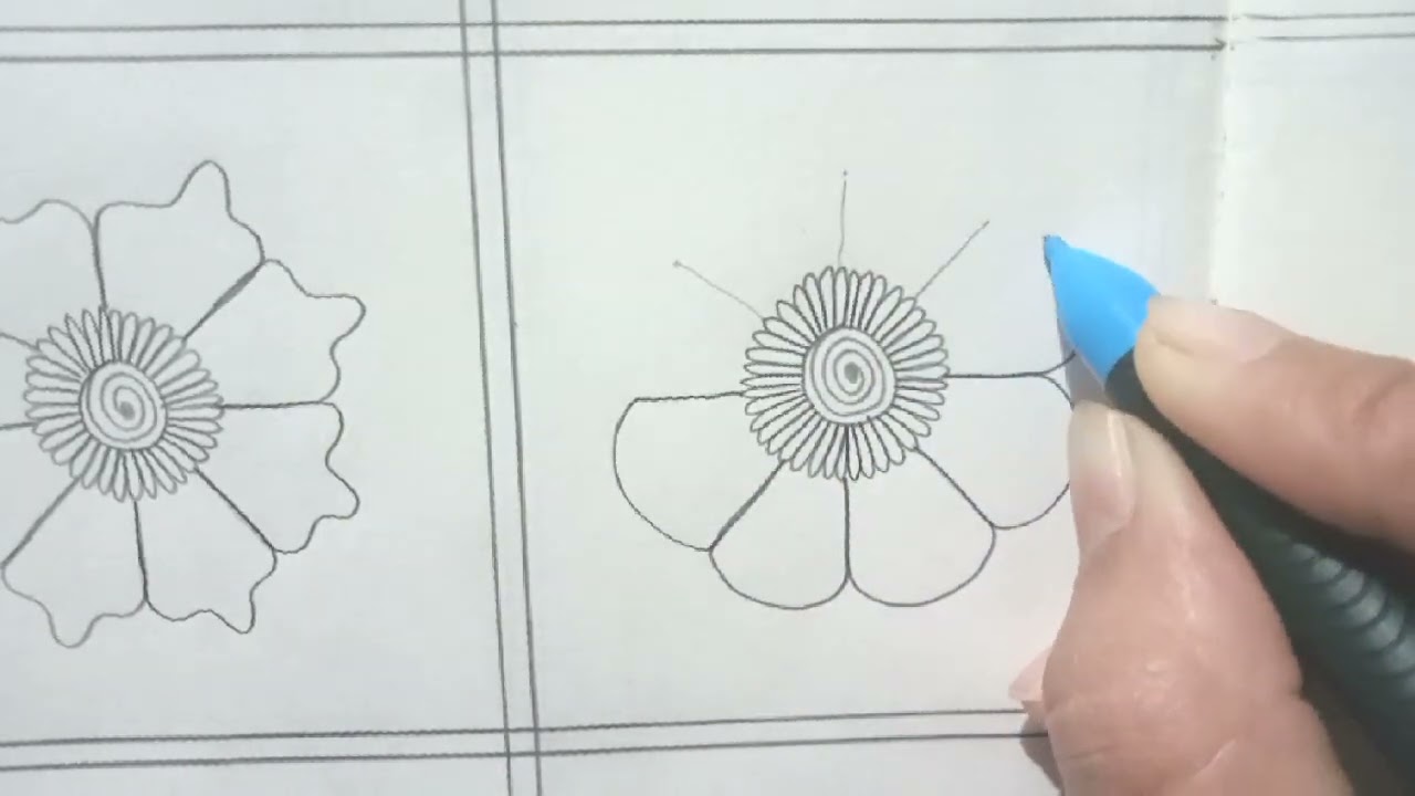 Flower Mehandi design #mehandi #heena