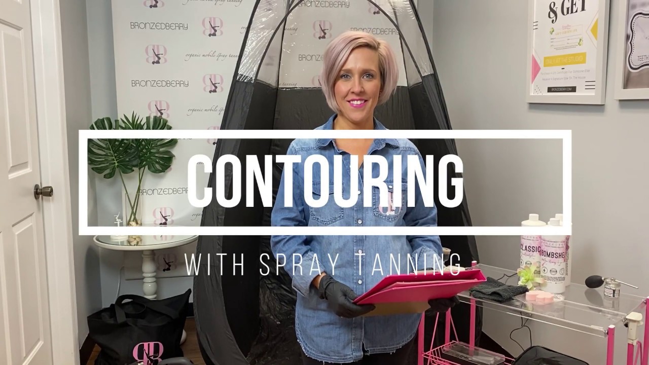 Spray Tan Contouring Technique