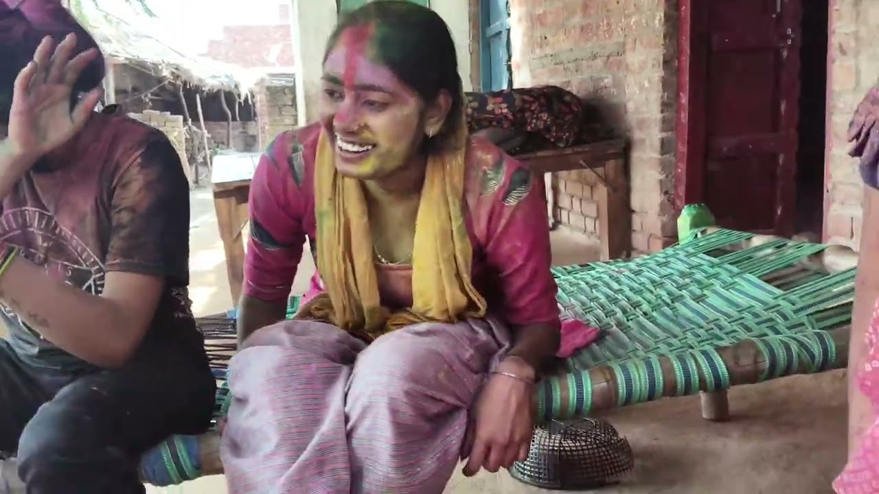 #होली में की खूबमौज मस्ती वायरल ब्लॉक#
