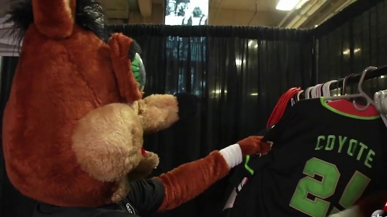 Inside Coyote’s Den: Exclusive behind the scenes look at Spurs iconic mascot