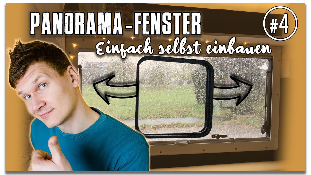 Wohnmobil Fenster einbauen - Dometic S4 im Krankenwagen RTW Camper