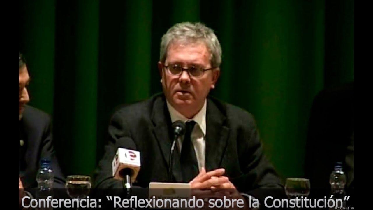 Conferencia José Asensi Sabater: "Reflexiones sobre la Constitución" (2008)