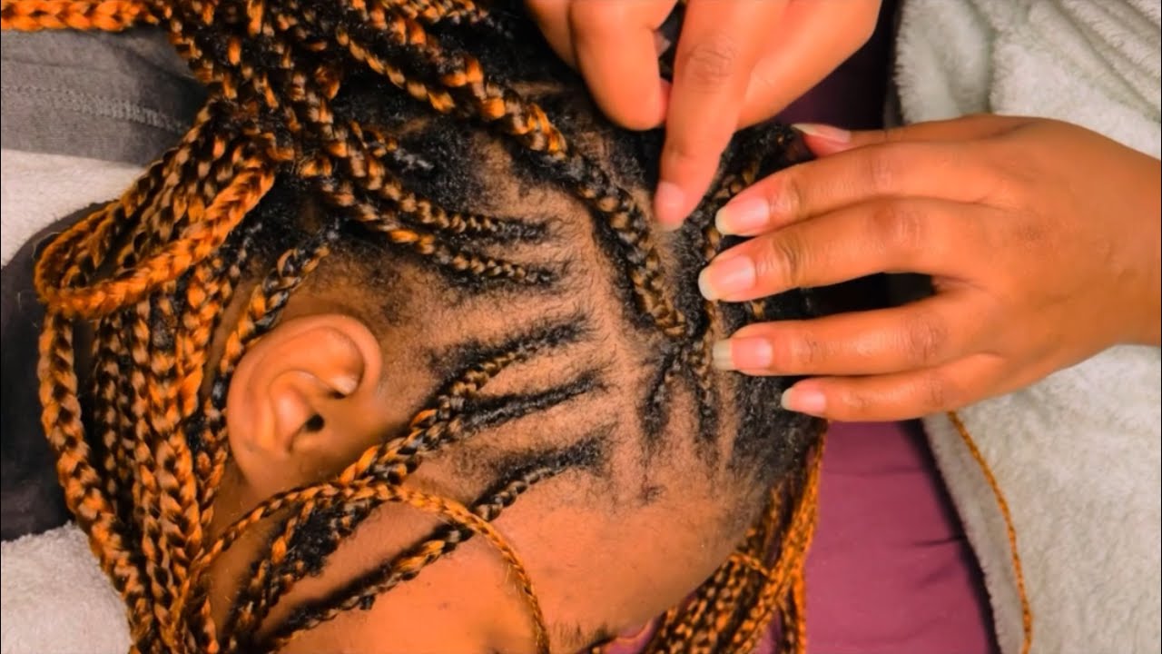 ASMR Super attentive scalp scratching with natural nails #asmr #relax