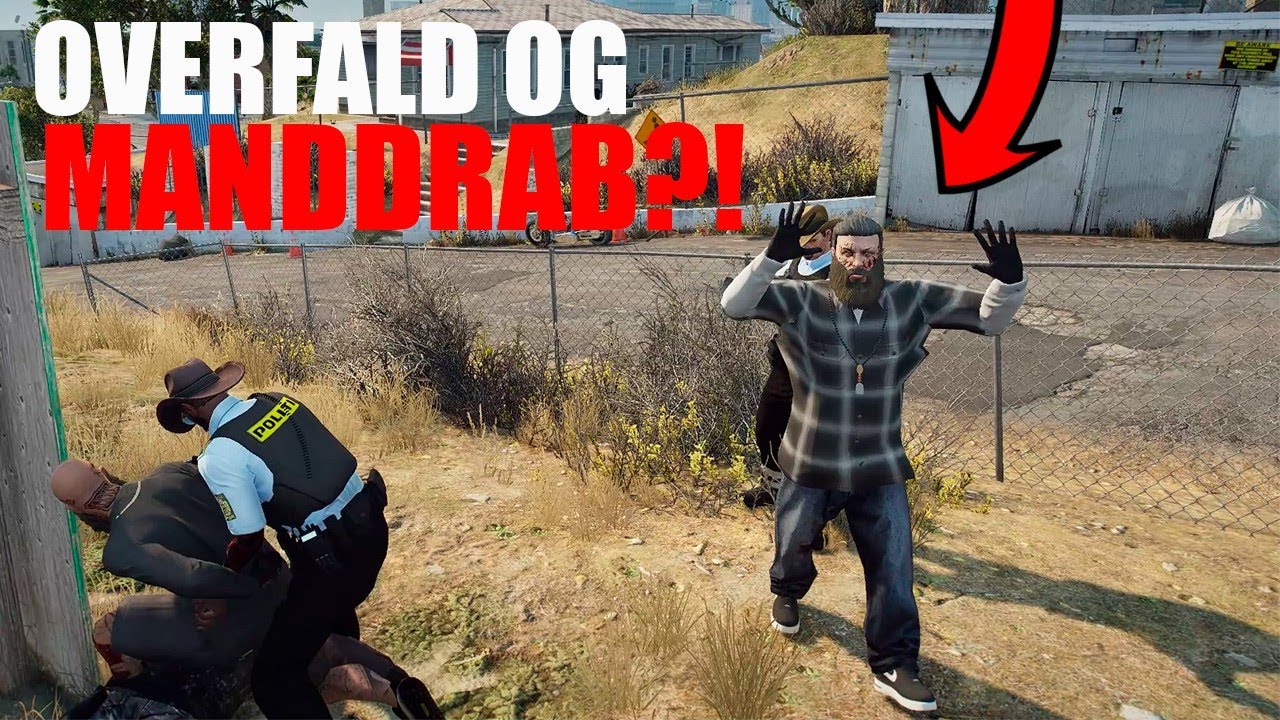 OVERFALD OG MANDDRAB?! | GTA 5 RP Dansk