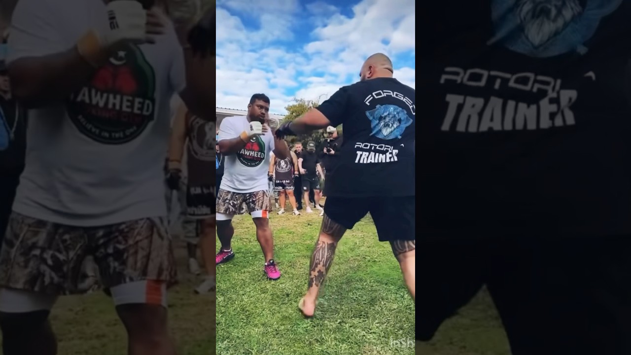 Don&rsquo;t Fight A Samoan U Get KnockOut Cold 🫡 #boxing #boxingglobal