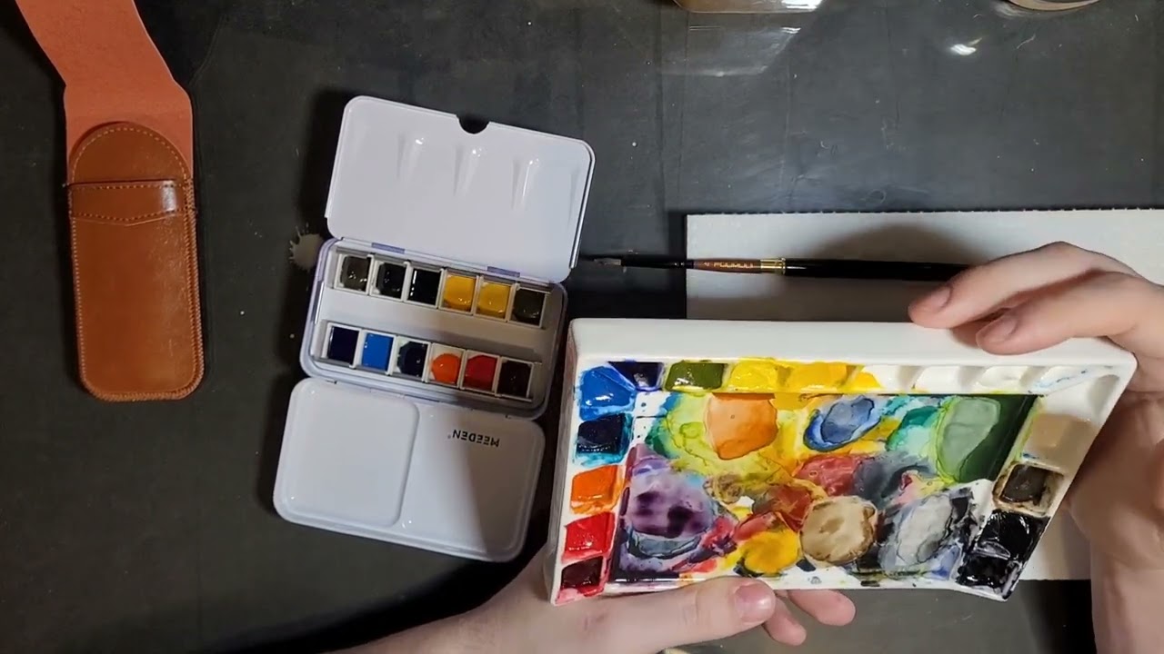 Fuumuui Kolinsky Travel Watercolor Set Review