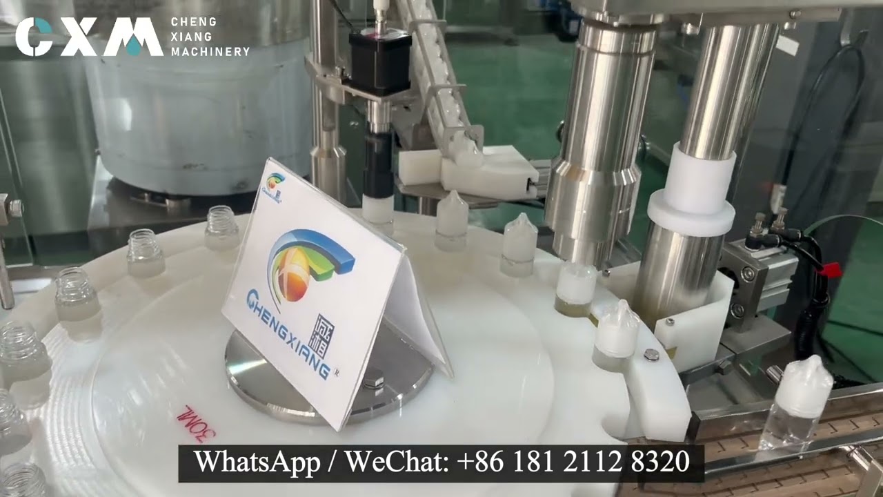 30ML VAPE E-Liquid E-Juice Bottle Unscrambler | Filler | Capper | Labeler | Collecting Table