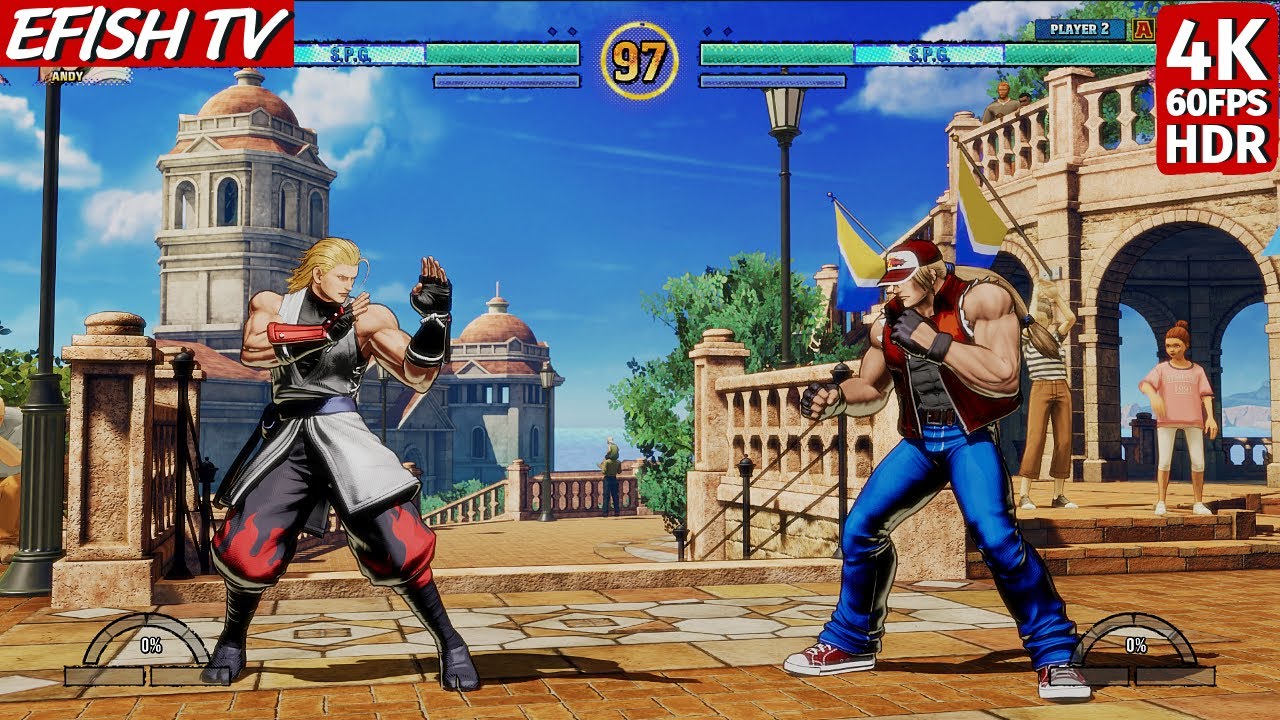 New fighter arrived! Andy Bogard vs Terry Bogard (Hardest AI) - Fatal Fury: CotW
