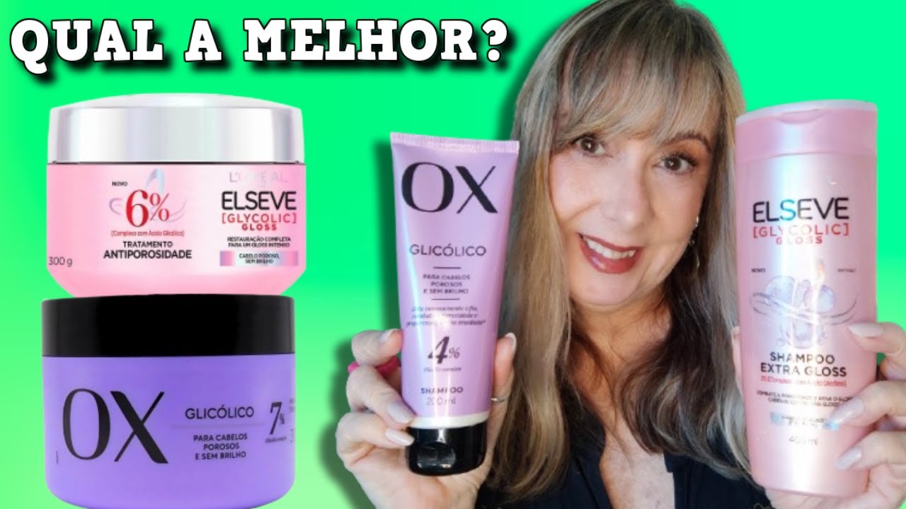 ⁉️ELSEVE GLICOLIC GLOSS  X  OX GLICÓLICO Qual o melhor?