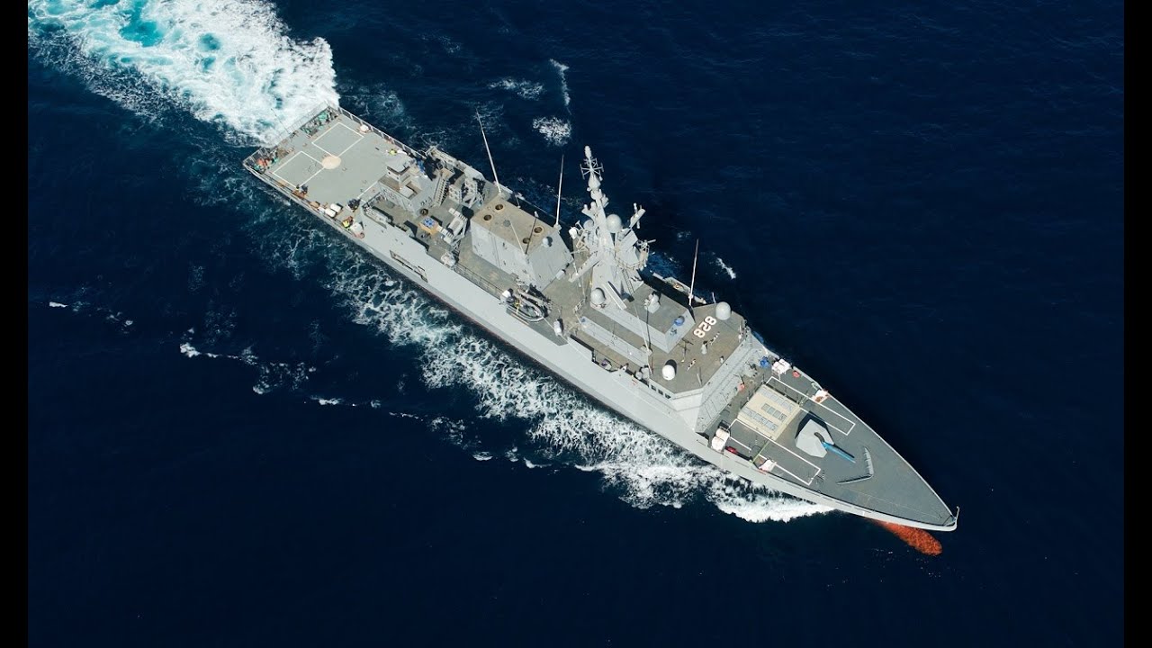 NAVANTIA San Fernando: Pruebas de mar corbeta 'AL-JUBAIL'