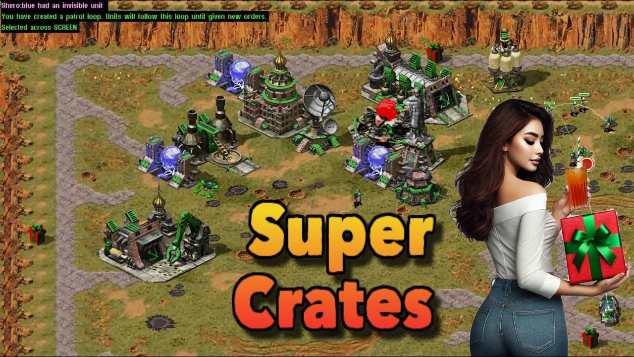 Epic Command & Conquer: Yuri's Revenge Online Multiplayer | Super Crates Map Madness
