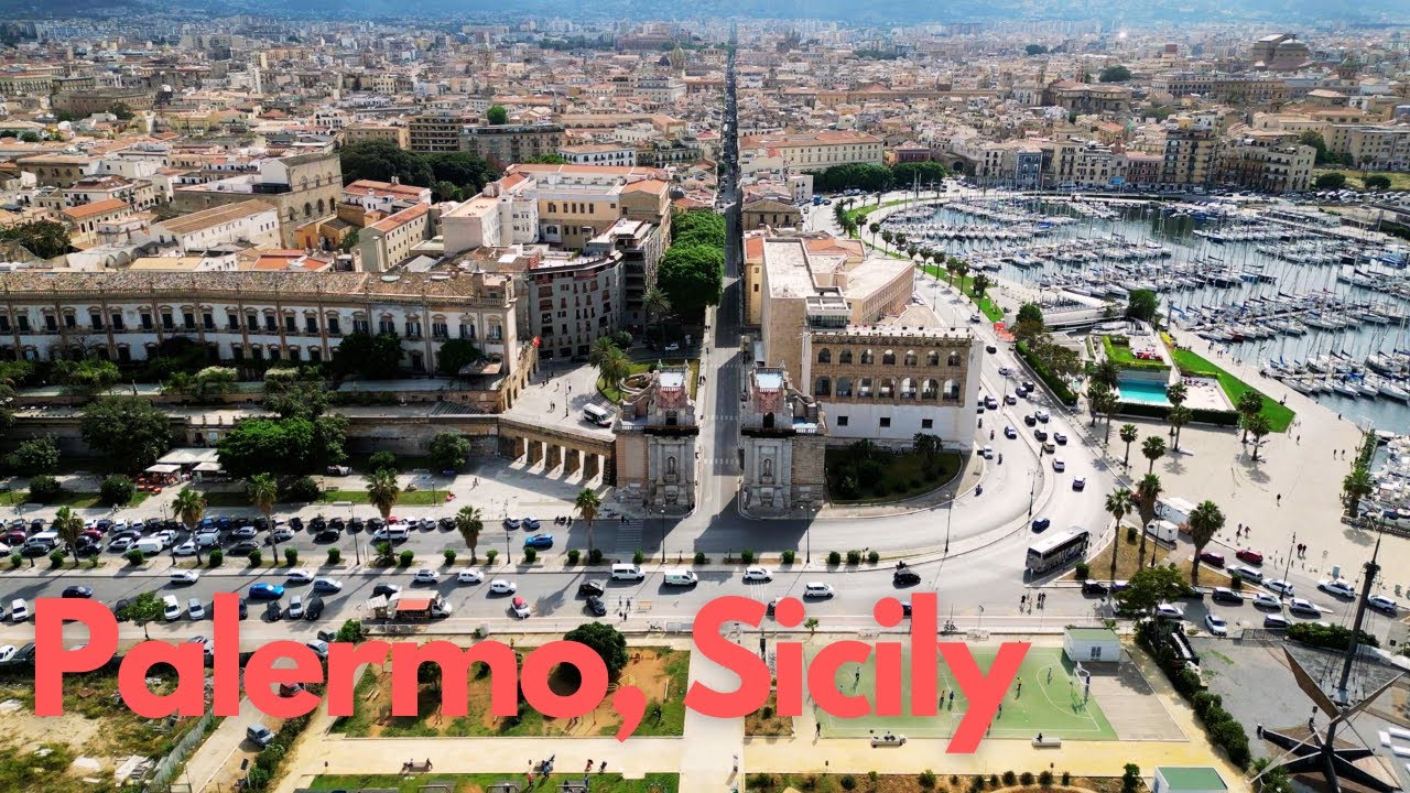 Palermo, Sicily in 4K