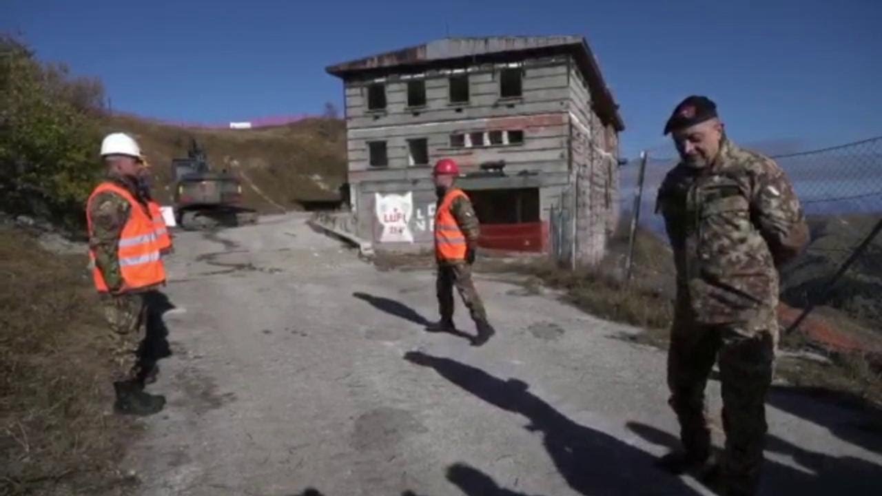 Al via la demolizione della base Nato a Cima Grappa