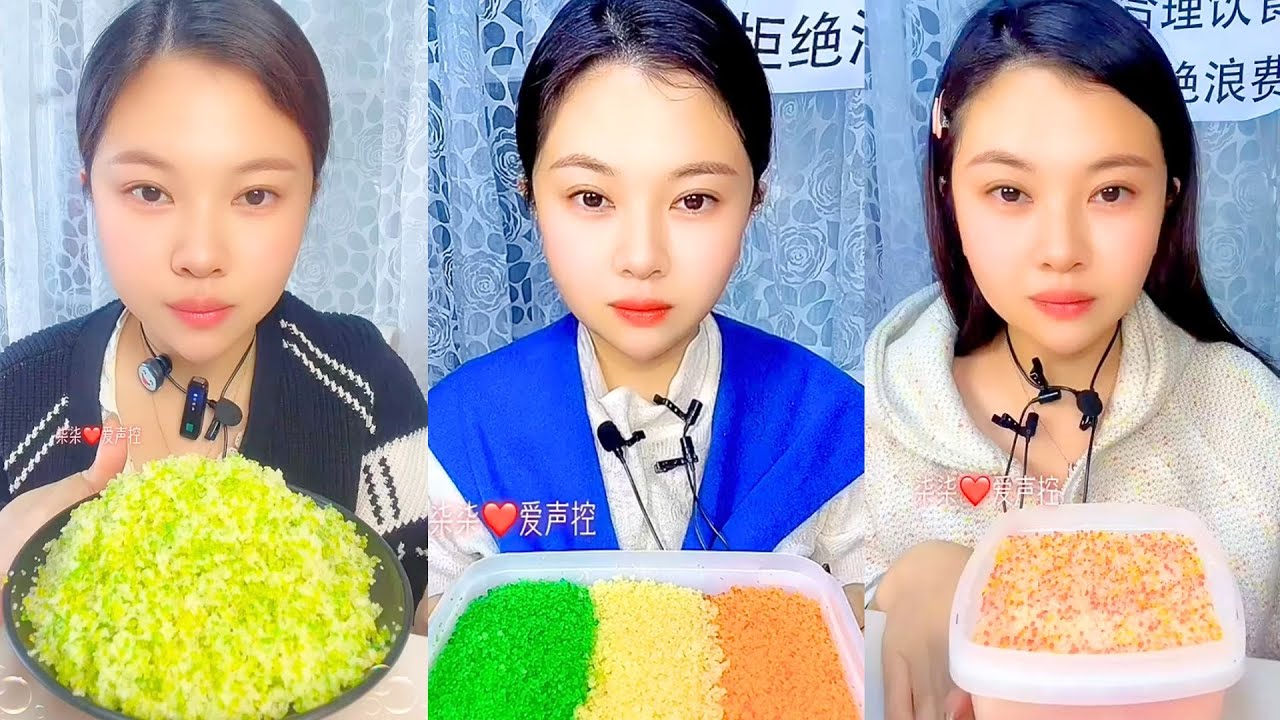 Chinese Colorful Fish Roe ASMR Eating | Soft Pop & Crunch Seafood Mukbang #27