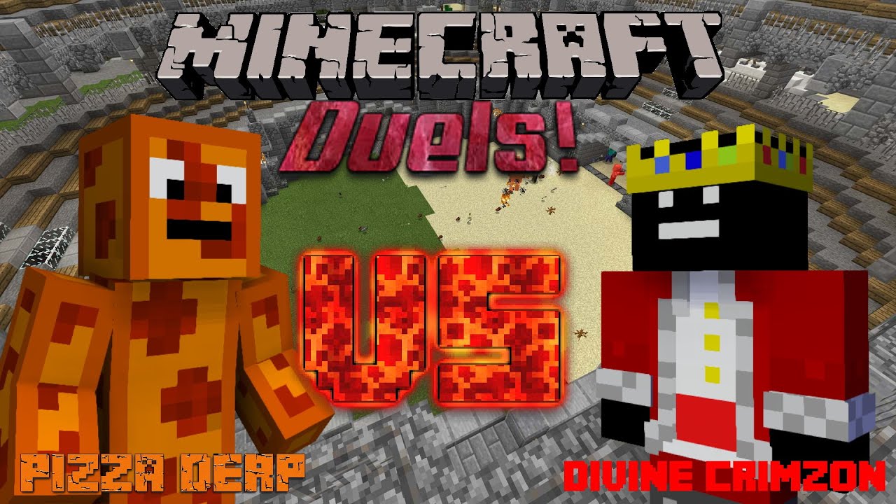 Minecraft Duels| Pizza Derp VS Divine Crimzon