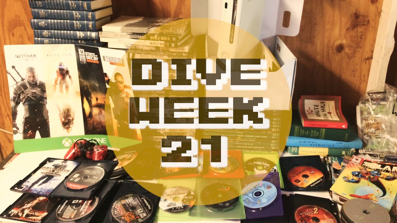 GameStop Dumpster Dive - GAMES GALORE! - Week 21