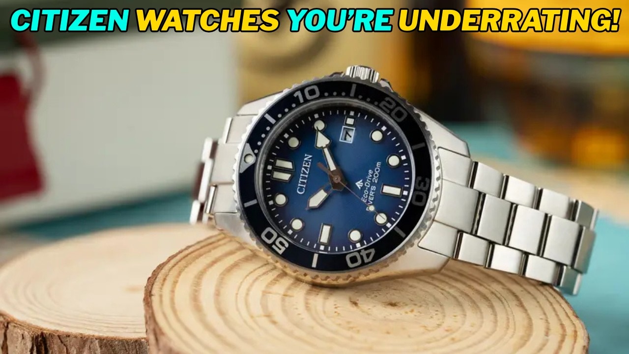 Top 5 Citizen Watches Most People Underestimate