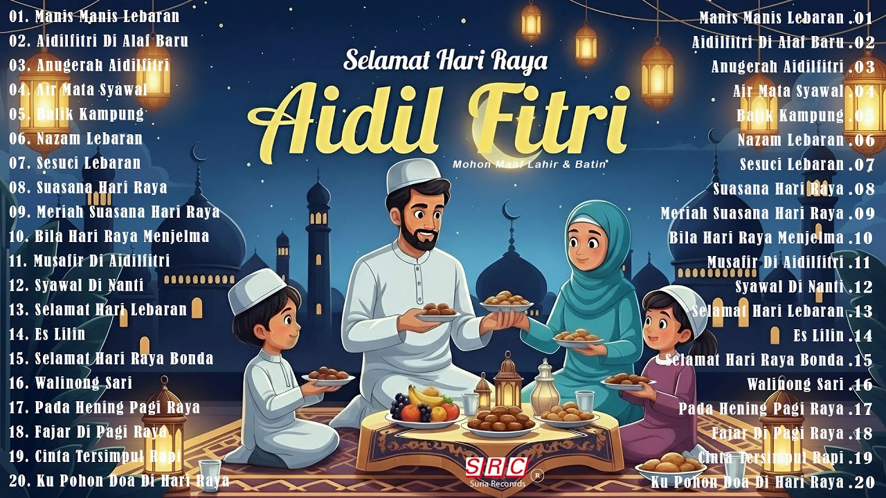 Selamat Hari Raya Aidilfitri 2026 💕 Koleksi Lagu Raya Evergreen & Nostalgia Sepanjang Zaman