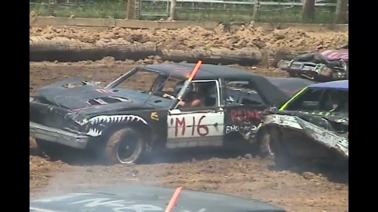 2008 Owen County Fair Fullsize Demolition Derby Painkiller 1st ever Derby