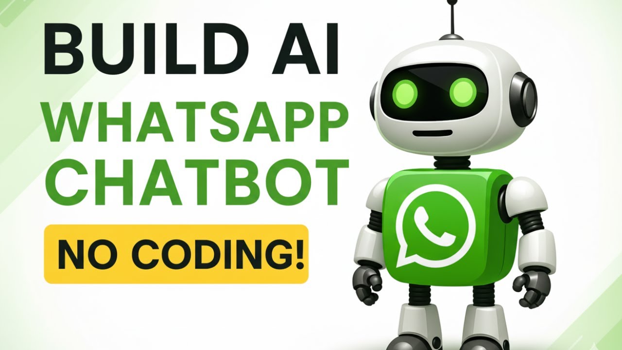 Build AI WhatsApp Chatbot in 10 Minutes ||  N8N Tutorial AI Agents: Part 5 || No Code Chat Bot.